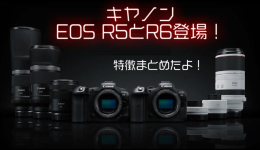 【発表！キヤノン新機種】 EOS R5とR6の特徴と値段をまとめたよ！ほしい！ 800mmの超望遠単焦点レンズ！？