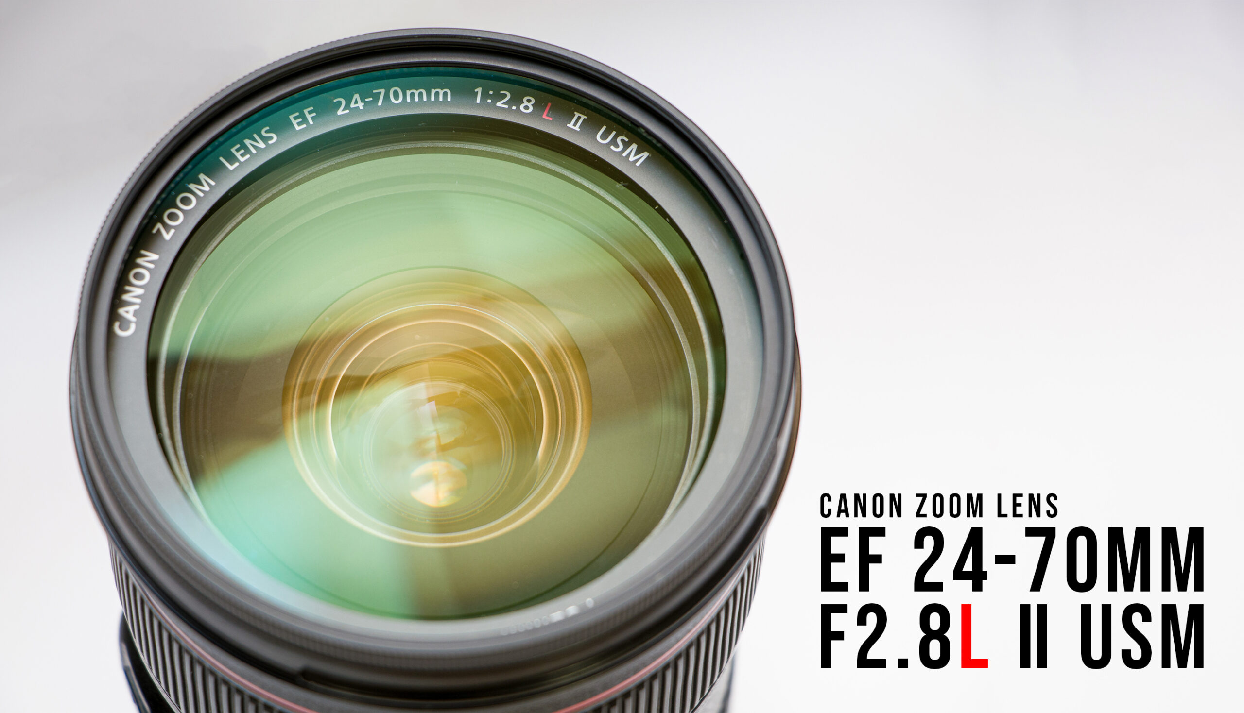 クリーニング済】Canon ef 24-70mm f2.8 数多く L Ⅱ USM